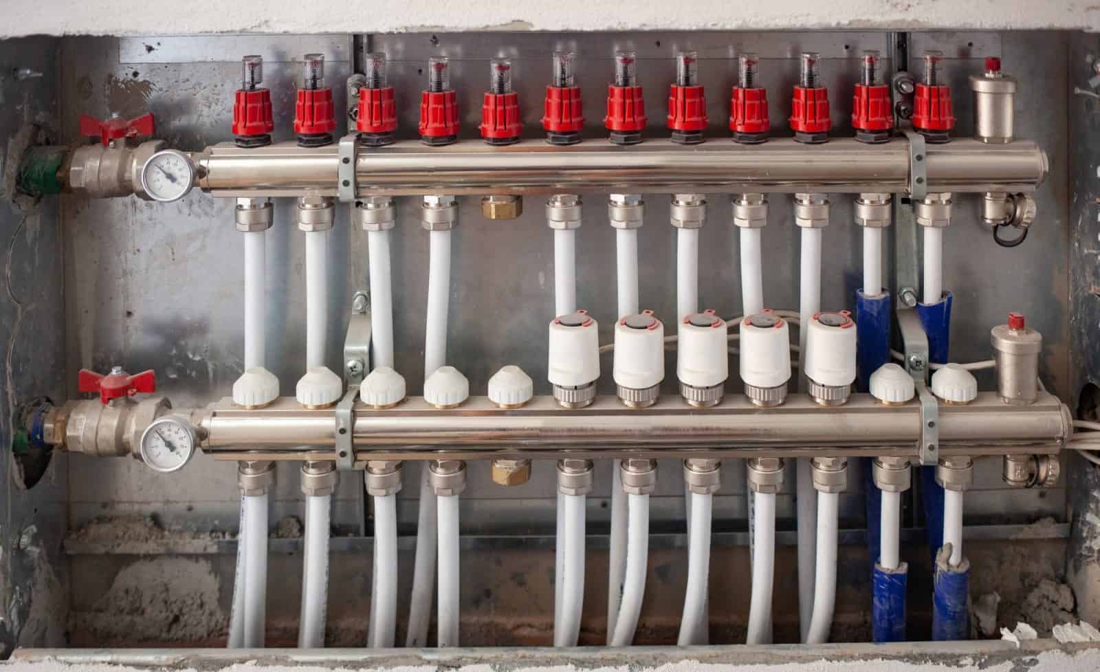 Radiant Floor Heating Installation Heating System.